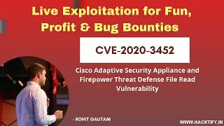 Live Exploitation of CVE 2020-3452 File Read Vulnerability in Cisco ASA/FTD