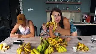 100 БАНАНОВ за ЧАС. CheatMeal Challenge. 100 Bananas.