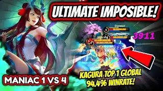 THE BEST ULTIMATE EVER! KAGURA TOP 1 GLOBAL 94.4% WINRATE! | MOBILE LEGENDS