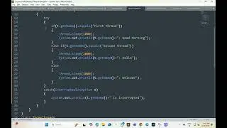 Java program that creates three threads