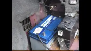 Prius 12 V battery replacement. Short and easy (Türkçe altyazılı)