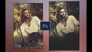 How To Adding Dramatic Color Effect Into Photo In Photoshop - YZ Creation