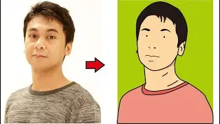CONVERT FOTO JADI KARTUN AVATAR DENGAN CORELDRAW