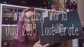 Wizarding World July 2018 Loot Crate Unboxing | Courtney Tomesch