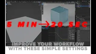 HOW TO IMPROVE YOUR PRODUCTIVITY | BLENDER TUTORIAL