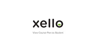 View Course Plan as Student EN CA