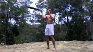 Steel Club Complex - Reverse Mill to Rear to Elbow Cast Lateral Push