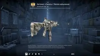 Выпадение кейса Разлом и Автомат «Галиль» Белое напыление / Drop Fracture Case & Galil AR Sage Spray