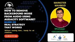 How to Remove Background Noise From Audio Using Audacity Software? 