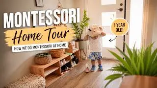 Montessori style home for 2 kids REALISTIC VERSION | Montessori home tour