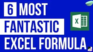 06 Most Important formula In Excel You Should to learn. #excelformula #exceltipsandtricks