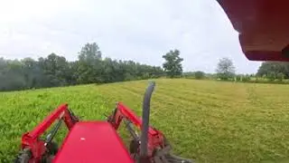 Insta360 Massey Ferguson 2607H Bush Hogging South Pasture