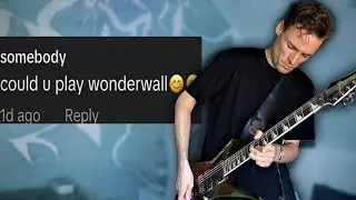 When you get Rick Rolled but it's Wonderwall