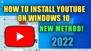 How to install YouTube app in laptop | YouTube app for PC [2022]