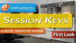 Session Keys Acoustic Bundle from e-instruments | Virtual Piano Library Collection For Kontakt