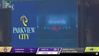 Powerplay Lahore Qalandars vs Quetta Gladiators Match 20 HBL PSL 7 ML2T