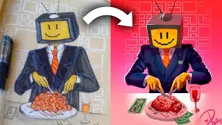 REDIBUJANDO DIBUJOS DE SUSCRIPTORES 2 (PARTE 2) - MR. PHILLIP