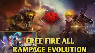 Evolution Of Rampage In Free Fire | Rampage Evolution All Bundle | Suman Gaming