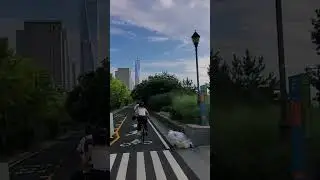 Best Bike Trail Manhattan, New York - Hudson River Greenway #minhvinhtube