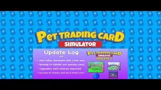 Pet Trading Card Simulator Update 4