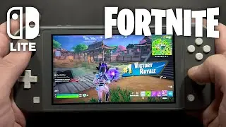 Fortnite on Nintendo Switch Lite 
