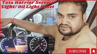 Tata Harrier Service Reminder And Oil Light Reset