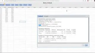 Coefficient Of Determination Example In StatCrunch