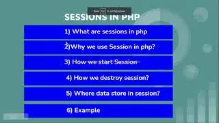 PHP Sessions $ SESSION & Starting a Session in PHP|Beginners guide