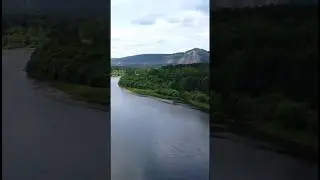 Деревня Шаманка Утес река Иркут