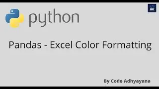 Pandas - Excel Color Formatting