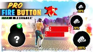 Headshot fire button size & position 🔥 || One tap sensitivity || Free fire headshot setting tamil