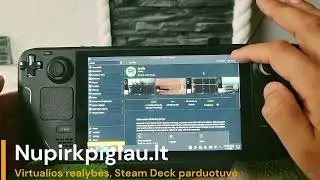 Steam Deck Spotify instaliavimas Nupirkpigiau.lt