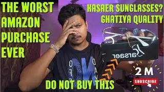 KARSAER Sunglass Review From Amazon. Ghatiya Quality Apna paisa barbad mat karo Worst Amazon Product