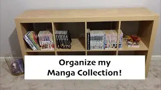 Organize my Manga Shelf with me