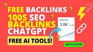 😱FREE Backlinks: How I Build SEO Backlinks with ChatGPT (Free Tool)! 💡