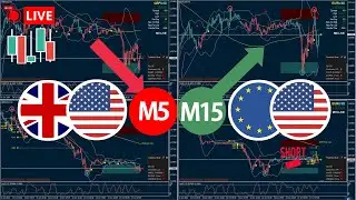 🔴 Live GBPUSD EURUSD Signals free 5m / 15 Minute Chart Forex Trading Analysis & Prediction 트레이딩방송