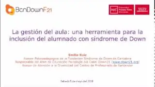 La gestión de aula: una herramienta para la inclusión del alumnado con síndrome de Down