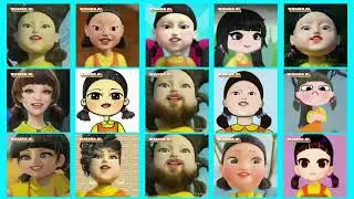 Squid game Doll Sing NumaNuma | Squid Game NumaNuma EP35