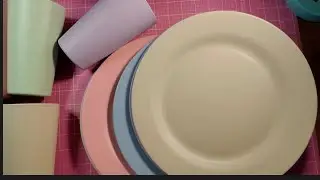 Wheat Straw Dinnerware Set Honest Review #amazon #amazonreview