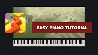 Dancing Line - The Maze // Easy Version (Synthesia Tutorial + MIDI)