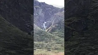 видео из окрестностей горы Эльбрус , водопад на реке Мкяра