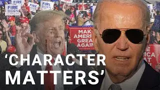 'The gloves are off' for Biden as polling predicts Trump win | Alistair Dawber