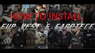 How to install EUP VEST AND EARPIECE