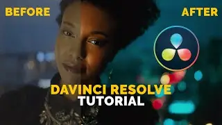 TUTORIAL COLOR GRADING DAVINCI RESOLVE! Teal and orange moody DAVINCI RESOLVE