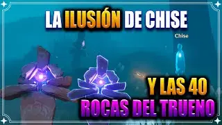 La ilusión de Chise. Las 40 Rocas del Trueno. Genshin Impact 2.2 Inazuma