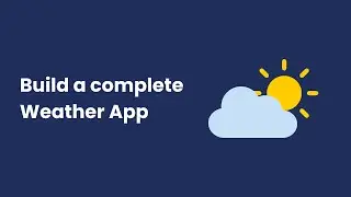 Build a Weather App with HTML, CSS, and JavaScript  | Async Functions & Promises Tutorial 📝🚀