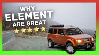 Few things I like about my Honda Element AWD in 2022