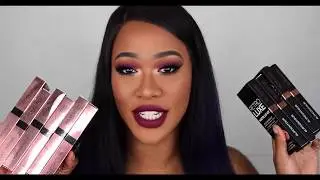 NEW MATTE & METALLIC LIP KITS: LIP SWATCHES | MAKEUP REVOLUTION