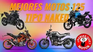 MEJORES motos 125 tipo NAKED | Carnet A1 #125cc #top #motos #yamaha #honda #susuki #ktm #aprilia