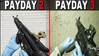 PayDay 3 Weapons vs PayDay 2 - Comparison [CLOSED BETA]